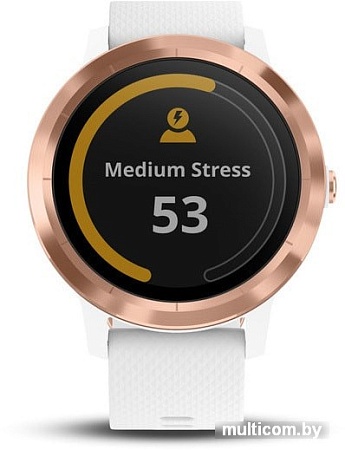 Умные часы Garmin Vivoactive 3 (золотистый/белый)