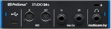 Аудиоинтерфейс PreSonus Studio 24c