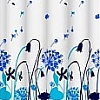 Шторка-занавеска для ванны VanStore Wild Flowers Blue Peva 61016