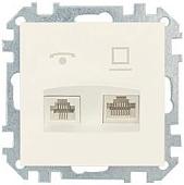 Розетка компьютерная Bylectrica Стиль ТРК-004 (бежевый)