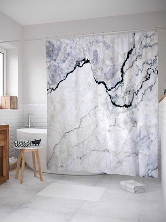 Шторка-занавеска для ванны JoyArty Форменные трещины sc_18901