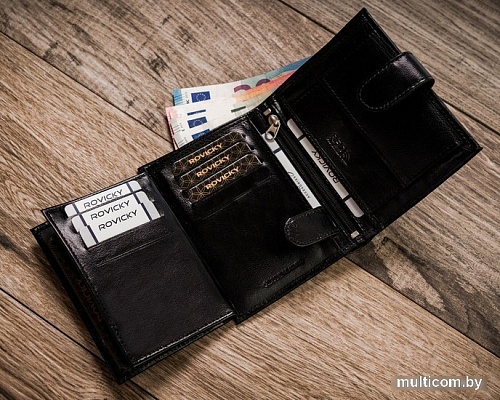 Кошелек Cedar Rovicky R-RM-10L-GCL (черный)