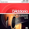 Струны для гитары D'Addario EJ12