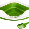 Туалет-лоток Homecat 75251 (зеленый перламутр)