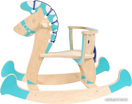 Качалка Woody Лошадка-качалка 3 (бирюзовый)
