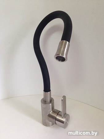 Смеситель Ledeme L74004-2 (сатин/черный)