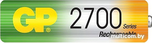 Аккумуляторы GP AA 2700mAh 4 шт. (270AAHC)