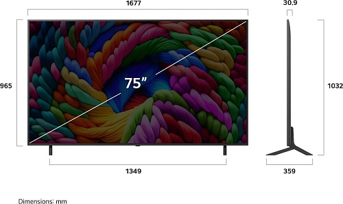 Телевизор LG Nanocell AI NANO90 75NANO90A6B