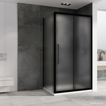 Душевой уголок Abber Schwarzer Diamant AG30120BMH-S80BM