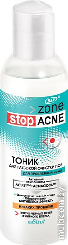Belita Тоник для лица Zone Stop Acne Для глубокой очистки пор (150 мл)