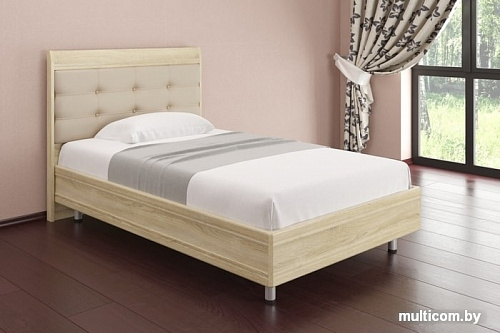 Кровать Лером Мелисса КР-2852-СН 140x200 (дуб сонома)