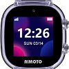 Умные часы с наушниками Aimoto Crystal 4G (сиреневый)