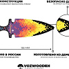 Нож игрушечный VozWooden Ретро-Аркада/Dual Daggers 1001-0714