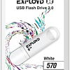 USB Flash Exployd 570 8GB (белый)