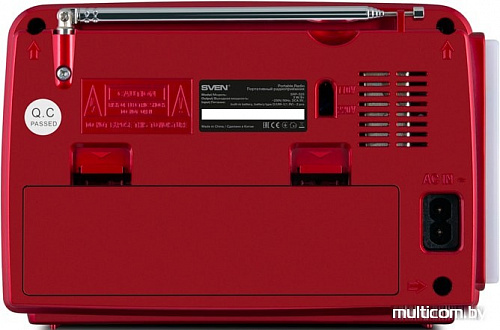 Радиоприемник SVEN SRP-525 (красный)