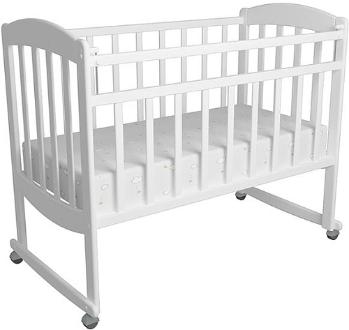 Детская кроватка ФА-Мебель Милена 3 (белый)