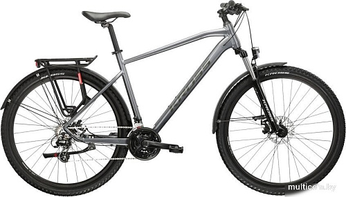 Велосипед Kross Hexagon 2.0 EQ 29 XL/20&quot; 2024 (разобранный, серый/графит)