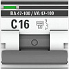 Выключатель автоматический EKF PROxima ВА 47-100 1P 16А (C) 10kA mcb47100-1-16C-pro