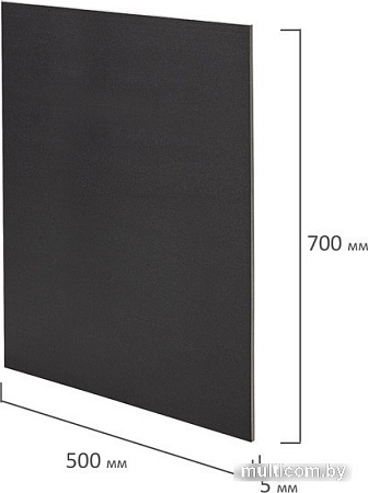Пенокартон BRAUBERG матовая 50x70 410 г/м2 5 л 112472