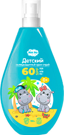 Крем солнцезащитный Family Cosmetics Спрей солнцезащитный Mini Me 0+ SPF 60 150 мл