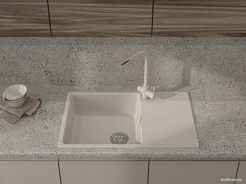 Кухонная мойка GranFest GF-Urban-678L (белый)