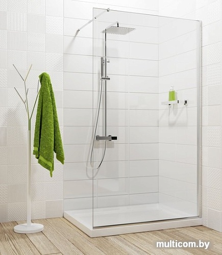 Душевая стенка Deante Abelia 110 KTA 032P (хром/прозрачное)