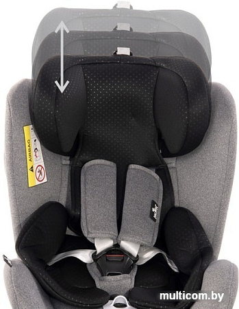 Детское автокресло Lorelli Lusso SPS Isofix 2021 (серый)