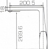 Смеситель Bravat Riffle F772106C