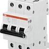 Выключатель автоматический ABB S203-C0.5 3P C 0.5A 6kA 3M 2CDS253001R0984