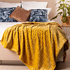 Плед Casa Conforte Aspen 100x150 6155367 (желтый)