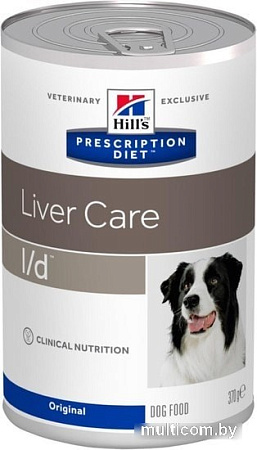Консервированный корм для собак Hill's Prescription Diet Liver Care l/d Original 370 г