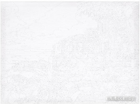 Картина по номерам MultiArt Мостик CANV30X40-BRI