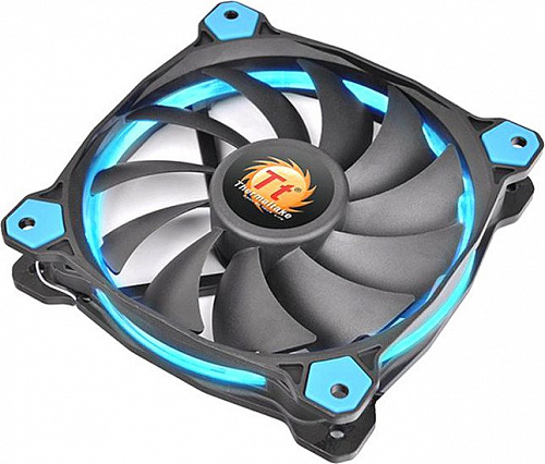 Кулер для процессора Thermaltake Riing Silent 12 (синий) [CL-P022-AL12BU-A]