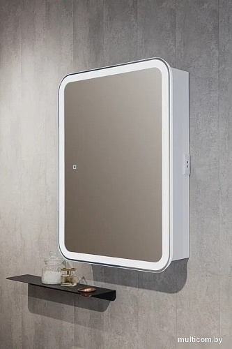 Silver Mirrors Шкаф с зеркалом Фиджи Flip 70 LED-00002977