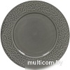 Тарелка обеденная Corone Nori LQ-QK15290-GRY фк5616 (серый)