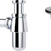 Сифон Wellsee Drainage System 182103005 (сифон, выпуск, хром)
