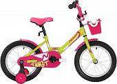 Детский велосипед Novatrack Twist 12 121TWIST.GNP20 (салатовый/розовый, 2020)