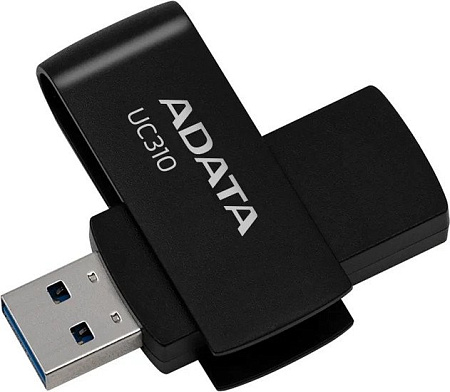 USB Flash ADATA UC310-64G-RBK 64GB (черный)