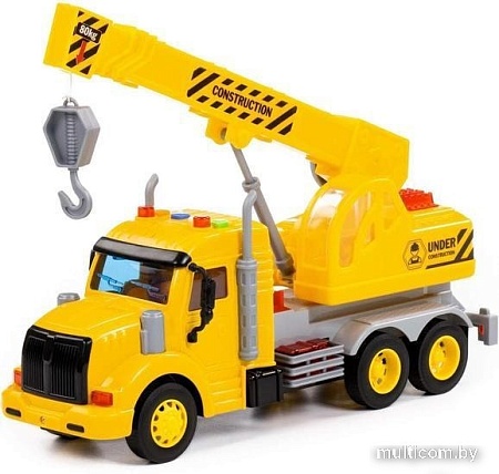 Игрушечный транспорт Полесье Профи (желтый)