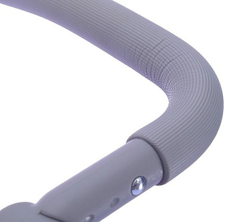 Коляска для кукол Melobo трехколесная 2955103 (розовый/серый)