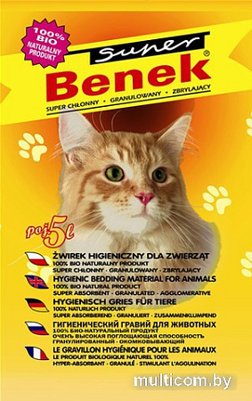 Наполнитель для туалета Super Benek Naturalny 10 л