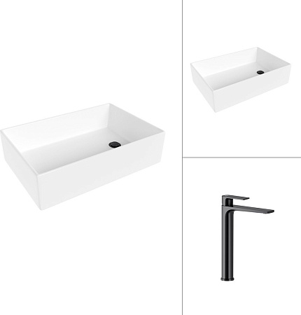 Умывальник Lauter 21518-1 + Reef 21CK8678BS