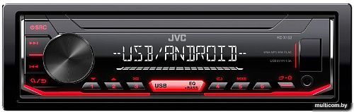 USB-магнитола JVC KD-X152M