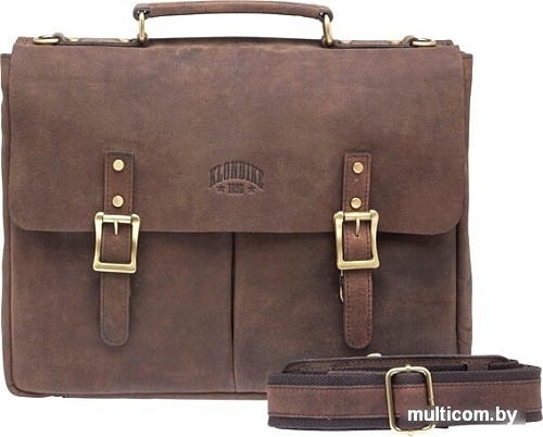 Мужская сумка Klondike 1896 Barry KD1037-01 (темно-коричневый)