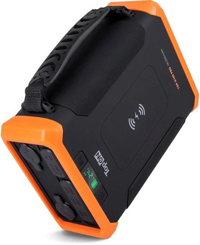 Портативная зарядная станция TopON TOP-X100 PRO (черный/оранжевый)