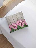 Чехол на подушку JoyArty Розы на деревянных досках sl_10582