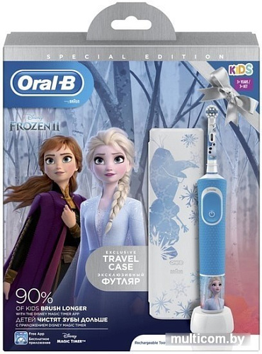 Электрическая зубная щетка Oral-B Kids Frozen D100.413.2KX