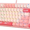 Клавиатура A4Tech Bloody S87 Energy Pink (Bloody BLMS Red Plus)
