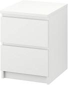 Детский комод Ikea Мальм 003.685.31 (белый)