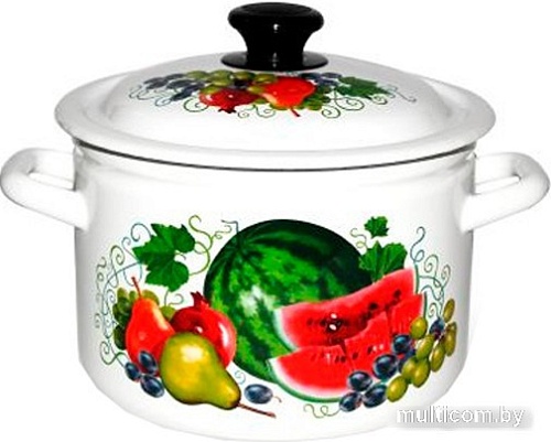Кастрюля КМЗ Восточные дары 41804-202/6-У2 (белый)
